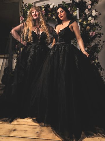 Black Wedding Dress