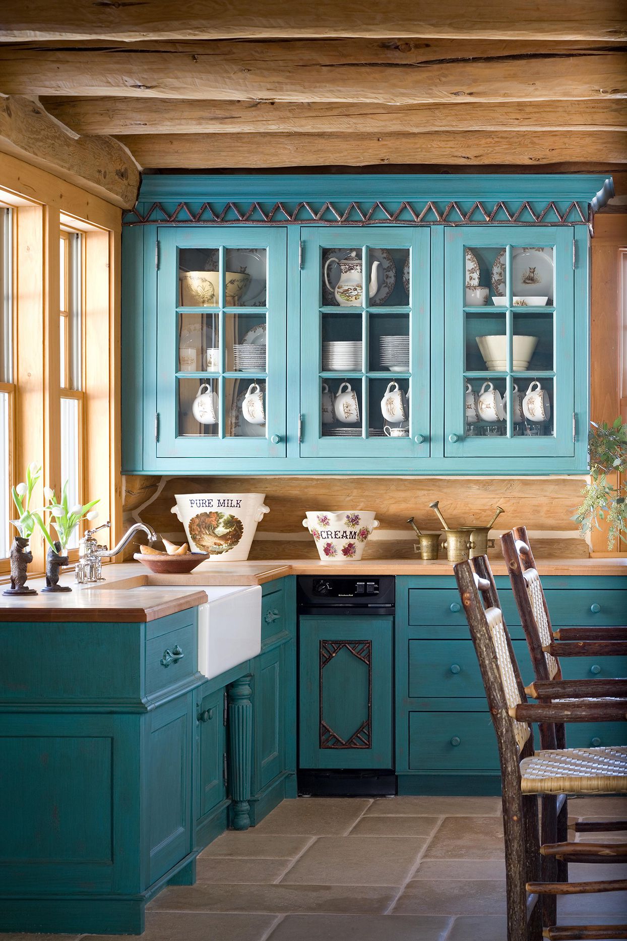 Blue Kitchen Decoration