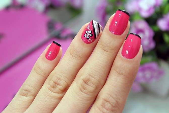 Unhas Decoradas Rosa