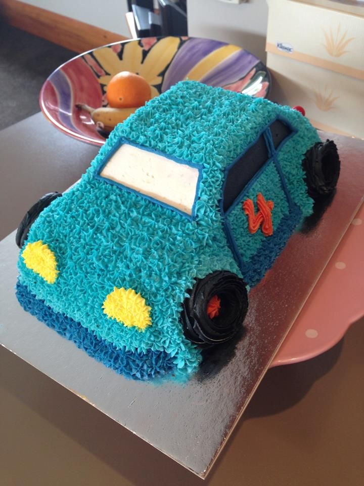 Decorated Car Cake