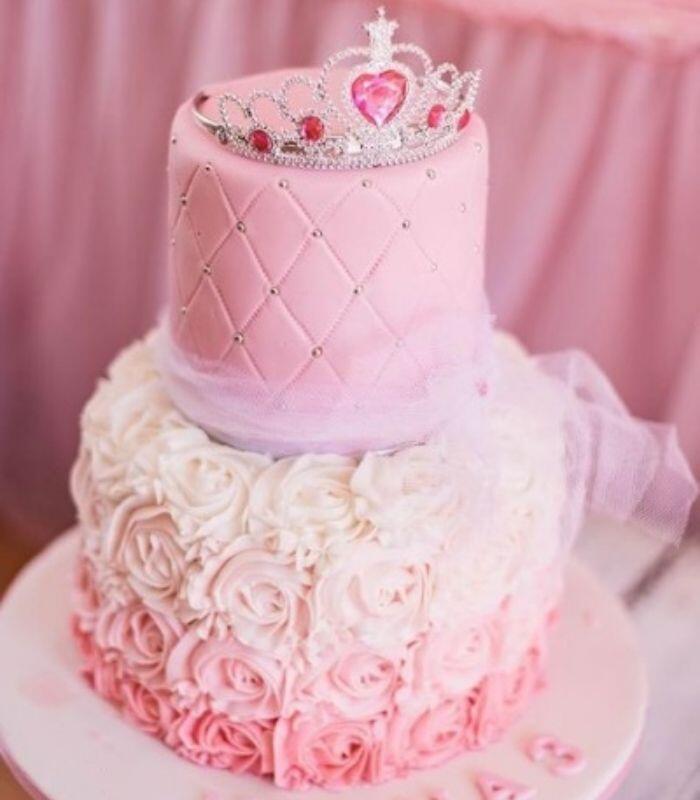 Princess Crown Cake