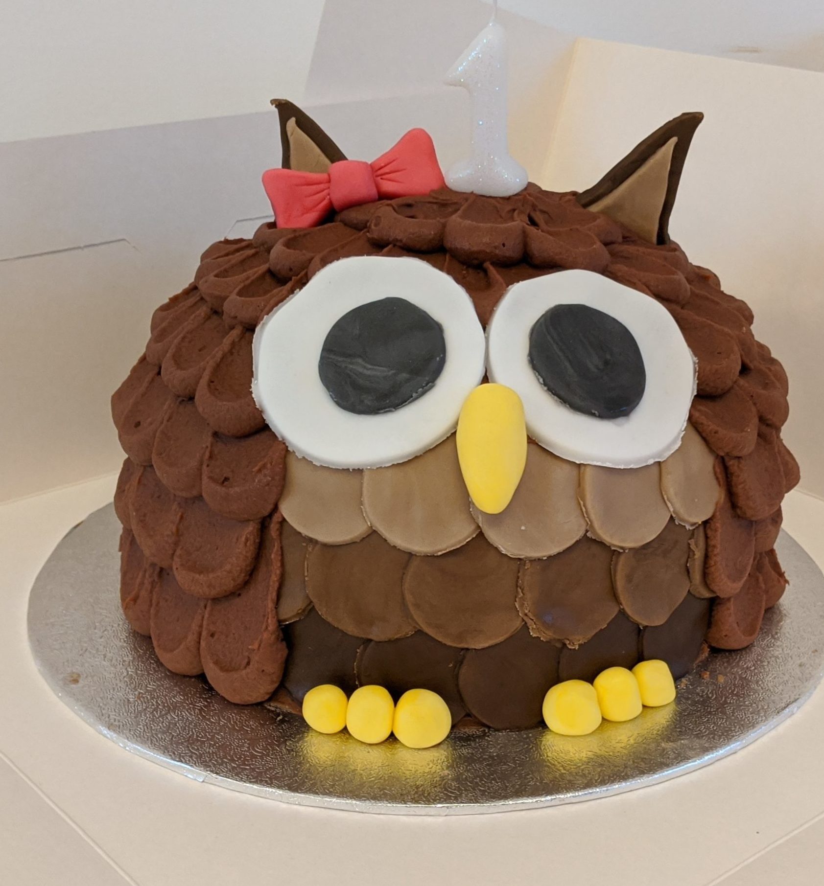 Owl Decorated Cake