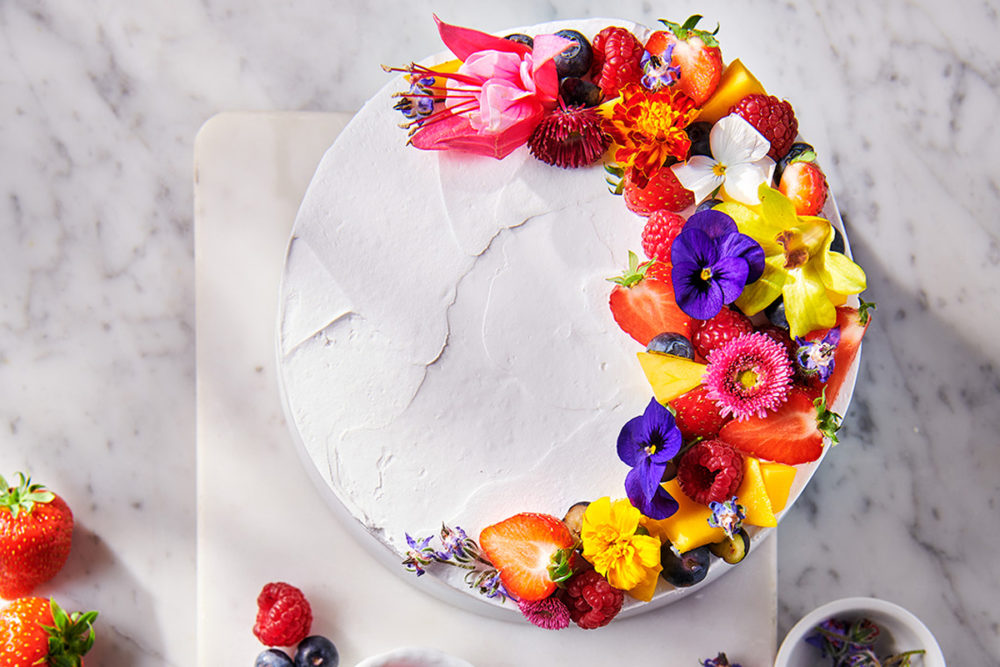 Flower Decorated Cake