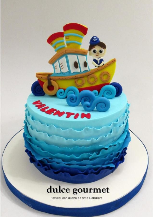 Sailor decorated cake