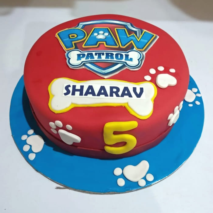 Paw Patrol Decorated Cake