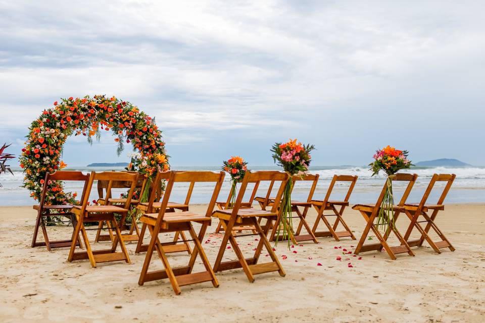 Decoração de Casamento na Praia