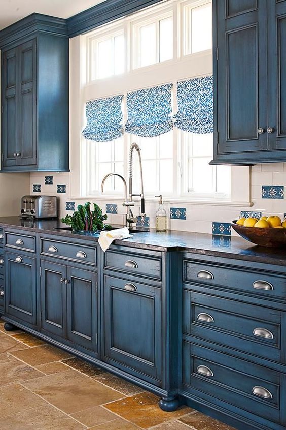 Blue Kitchen Decoration