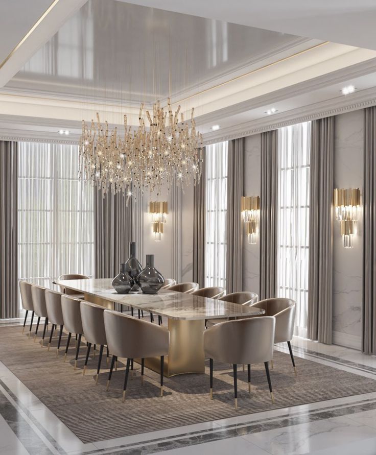 Luxury Dining Room Decoration