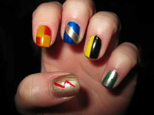 Harry Potter Decorated Nail