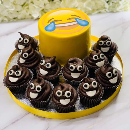 Decorated Emoji Cake