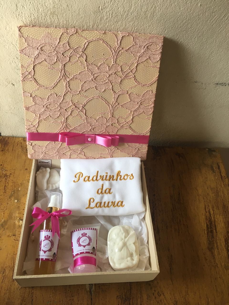 site:elo7.com.br Lembrancinha De Batizado Para Padrinhos