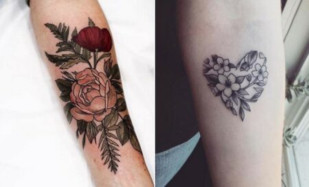 tatuagem-feminina-floral