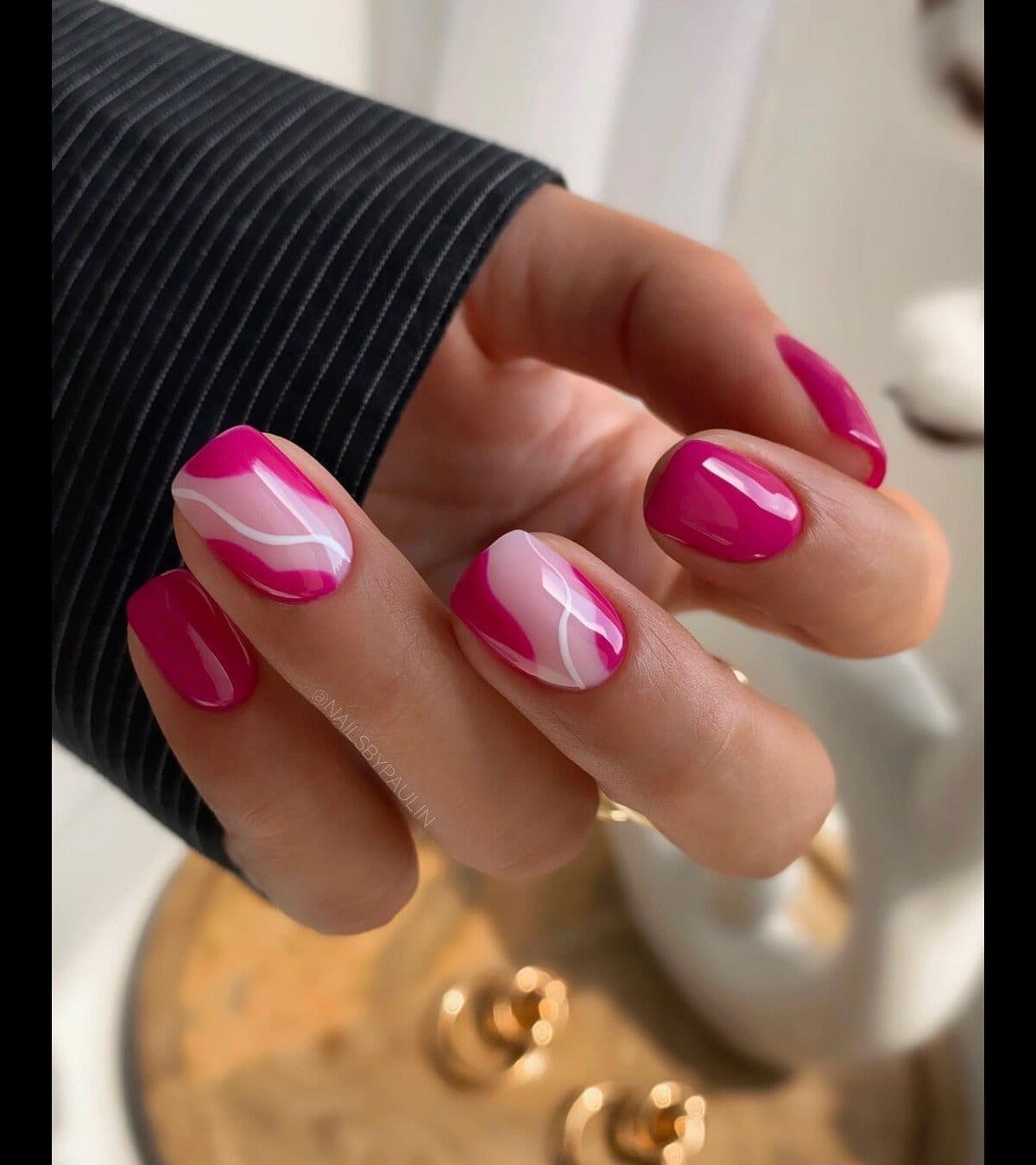 Unhas Decoradas Rosa