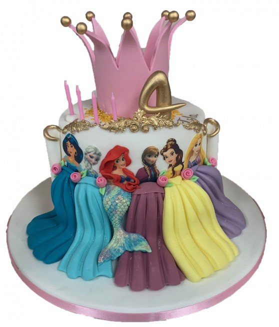 Princess Crown Cake