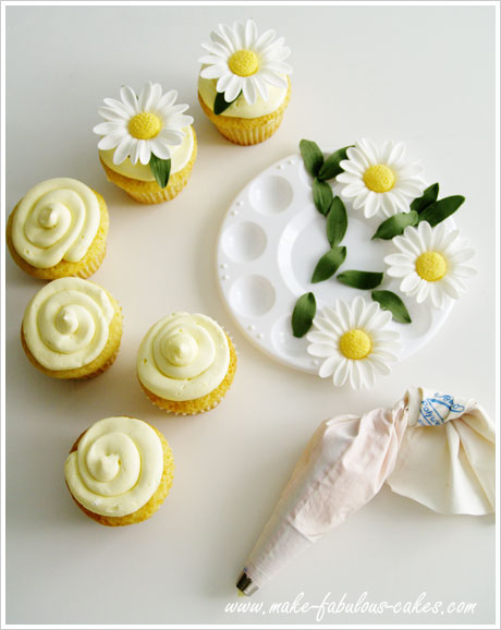 Decorated Cake Daisies