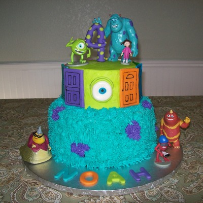 Decorated Cake Monsters Sa