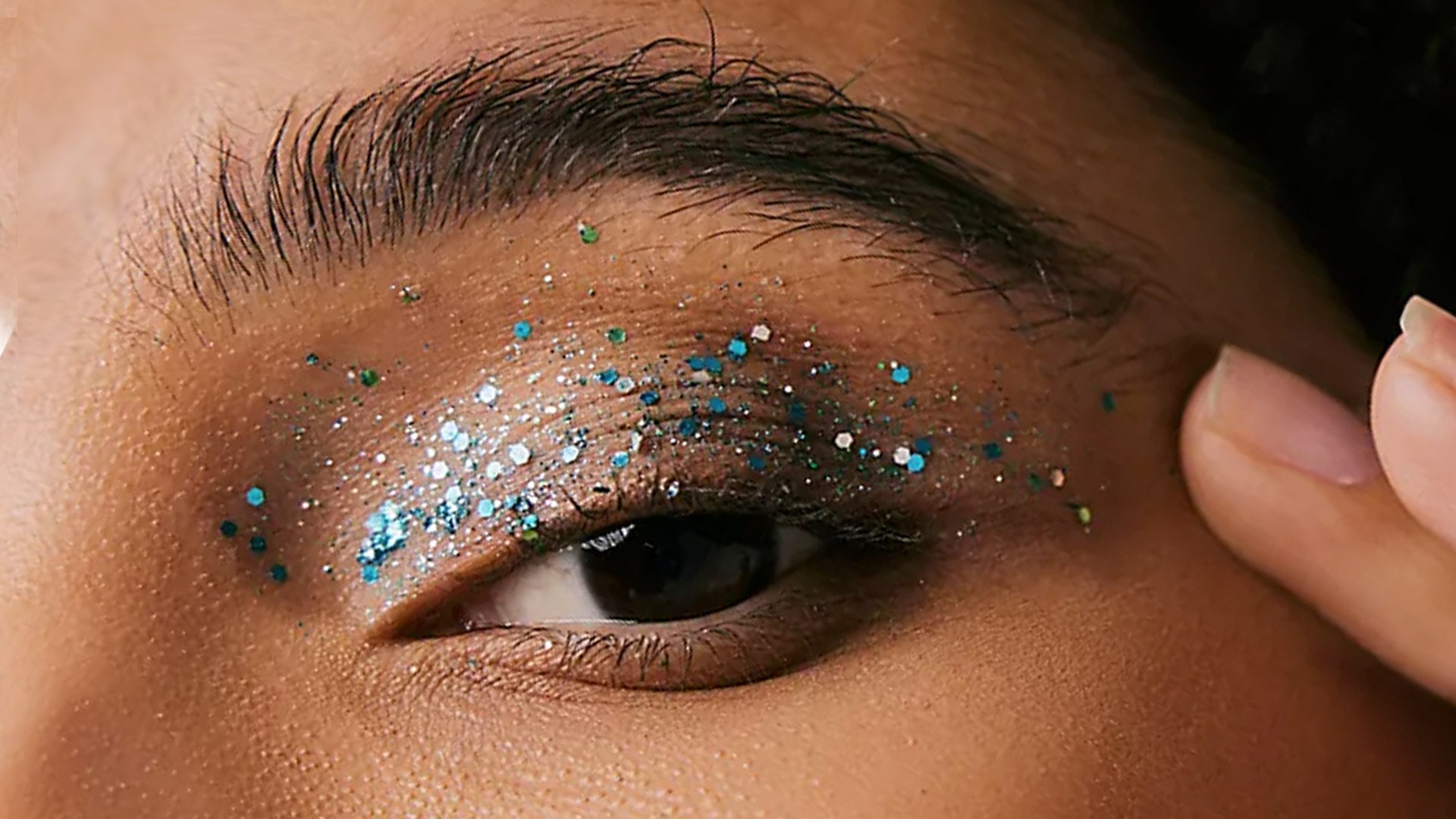 Makeup With Glitter