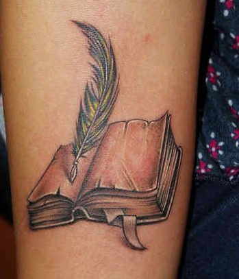 book tattoo