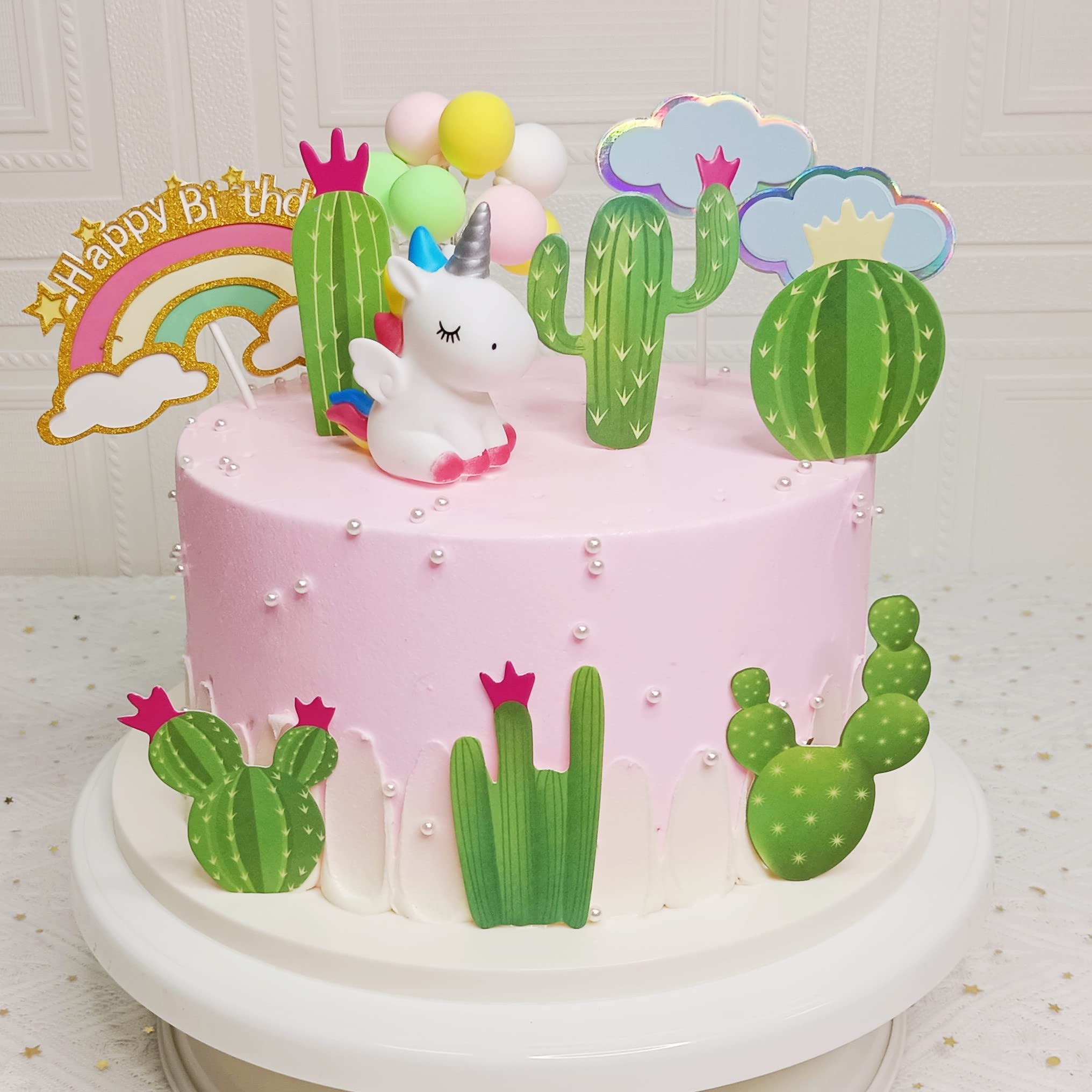 Cactus Decorated Cake