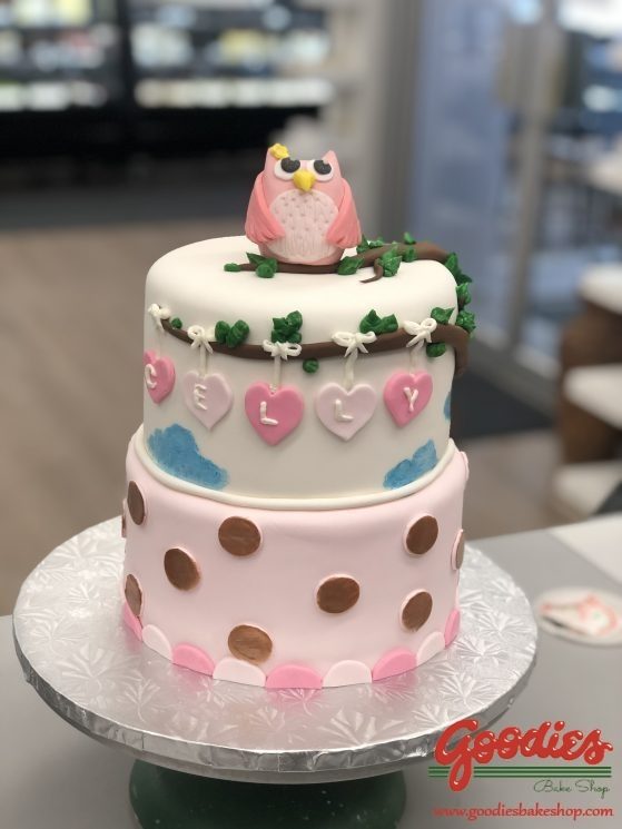 Owl Decorated Cake