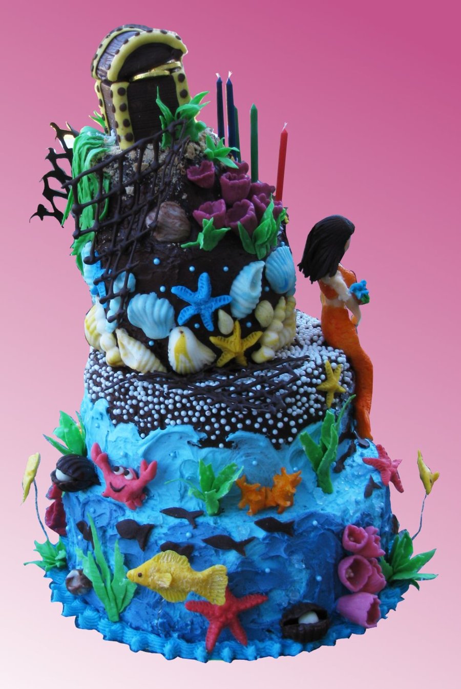 Decorated Sea Cake