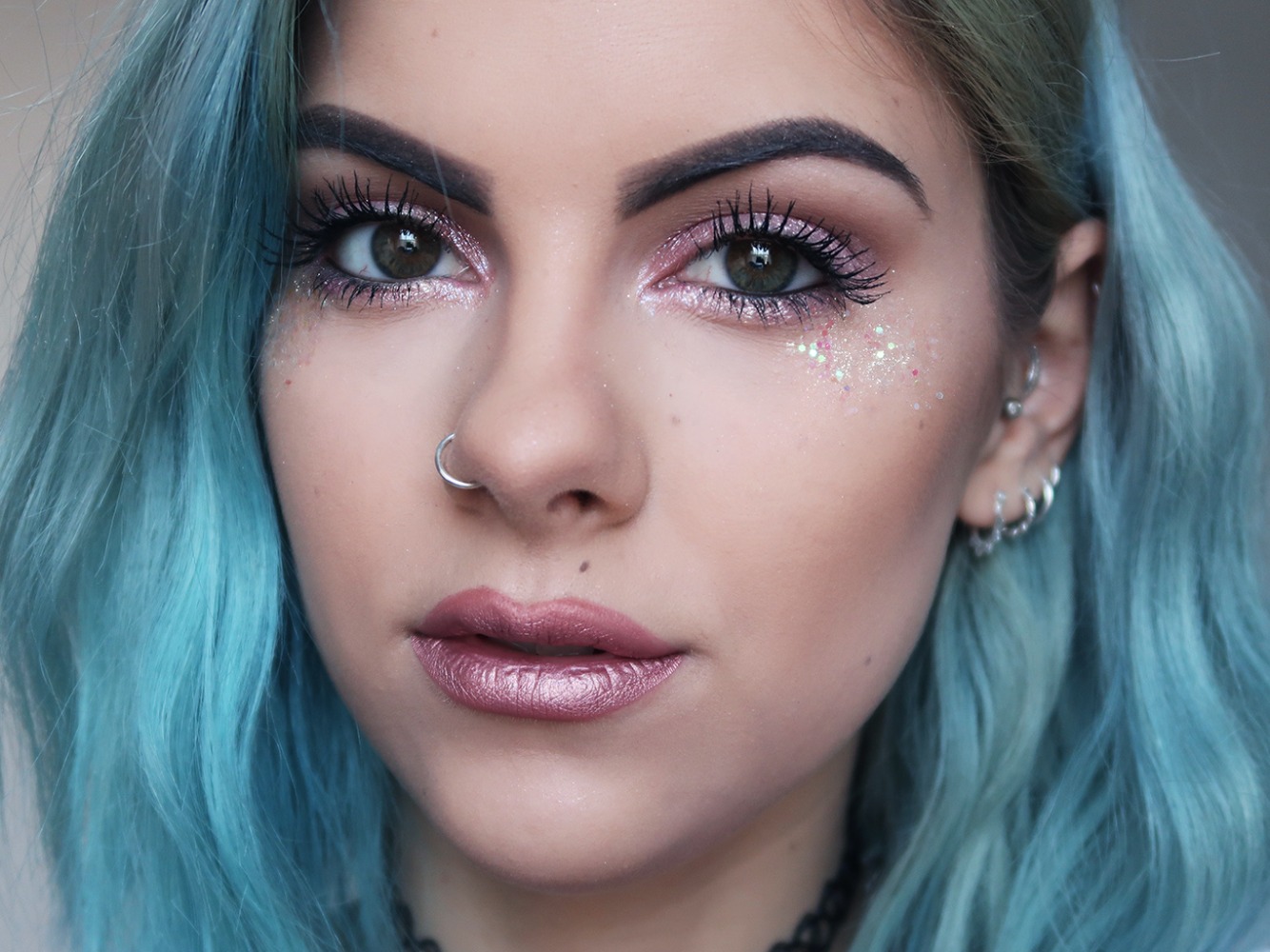 Makeup With Glitter