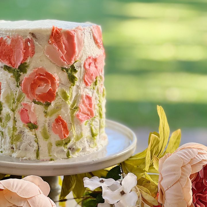 Flower Decorated Cake