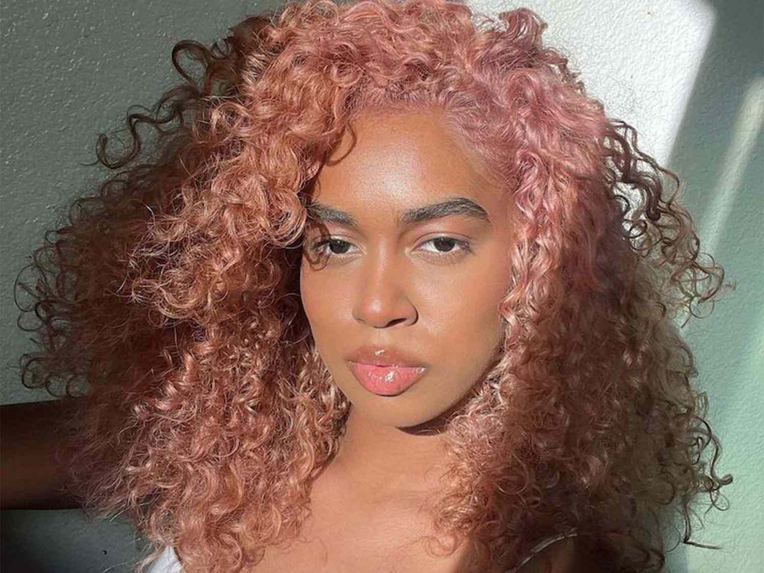 Pink hair