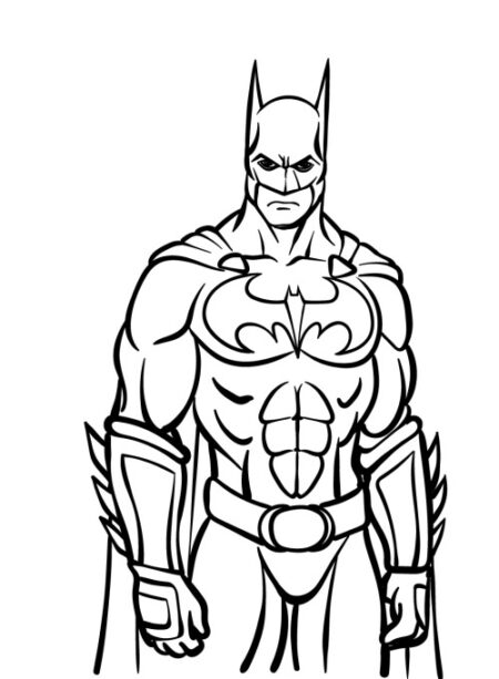 desenho-para-colorir-batman