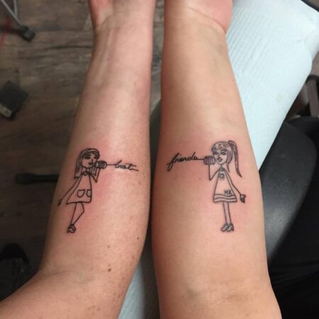 tatuagem-feminina-amigas