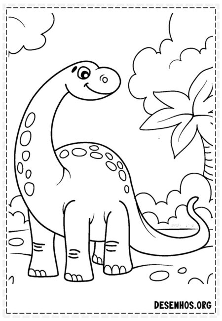 desenho-para-colorir-dinossauro