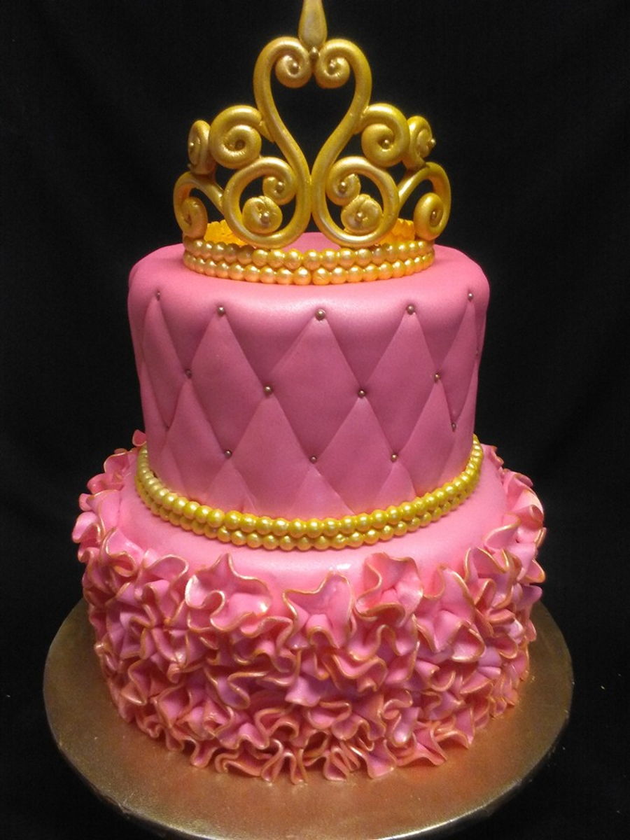 Princess Crown Cake