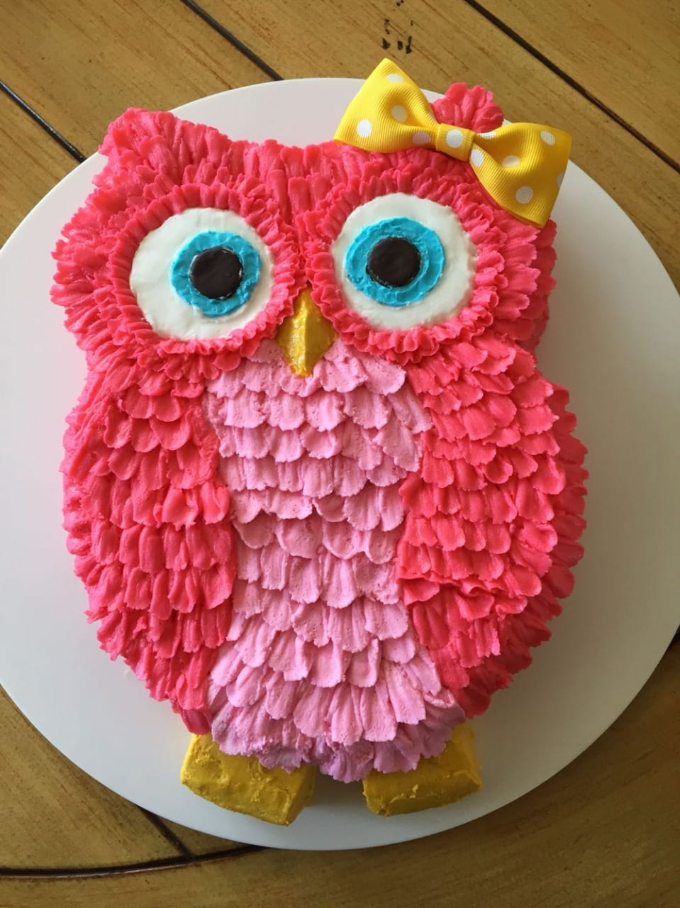 Owl Decorated Cake