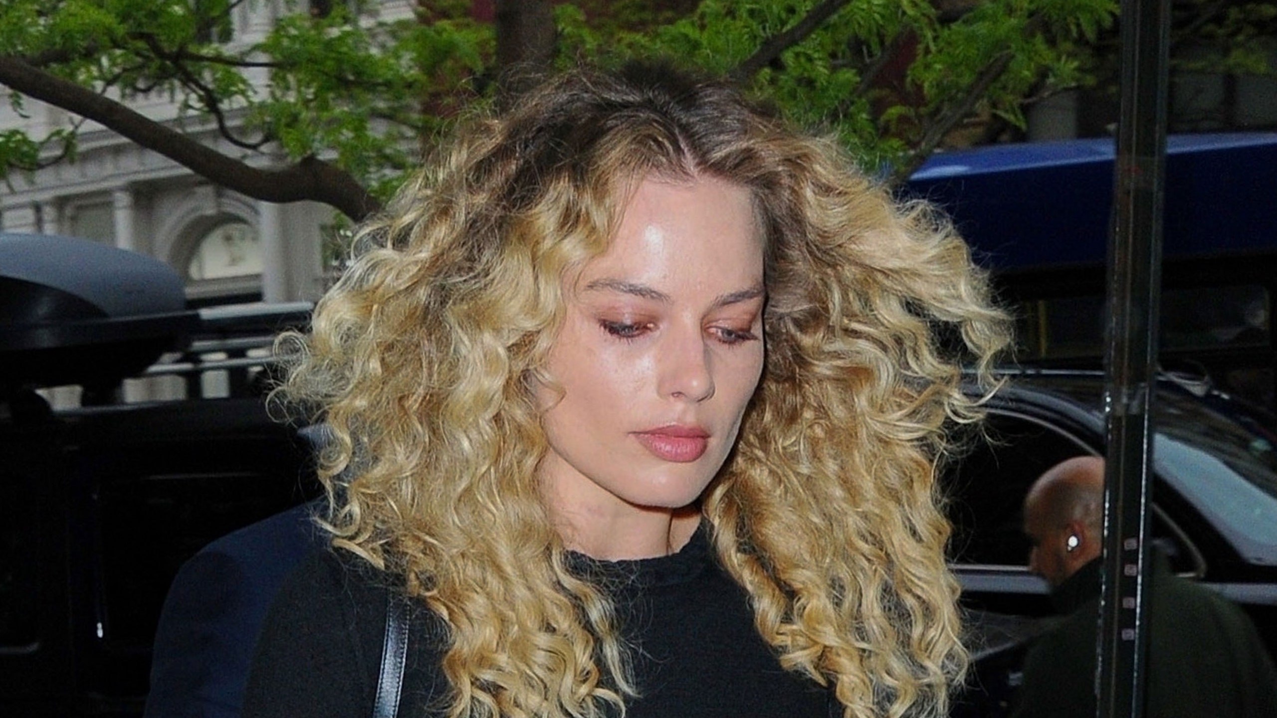 Blonde Curly Hair