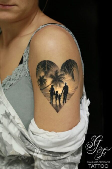 tatuagem-feminina-familia