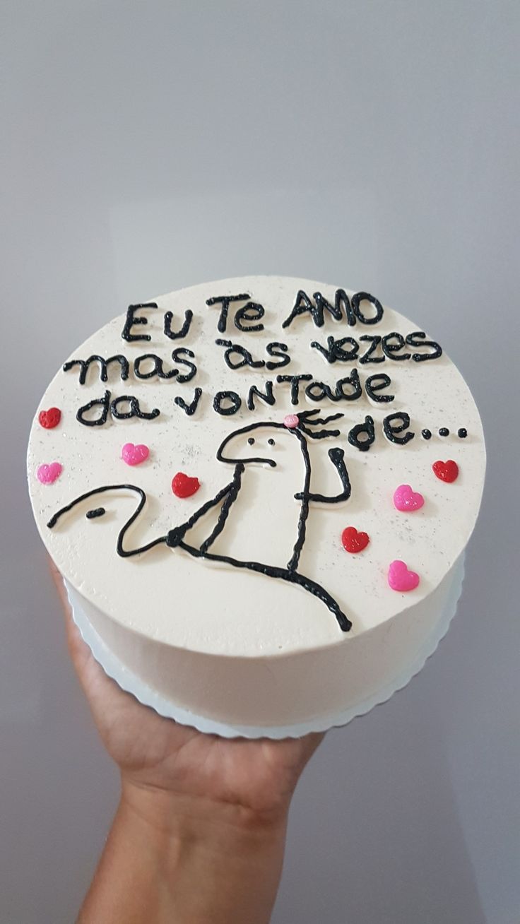 Bolo Decorado Engraçado