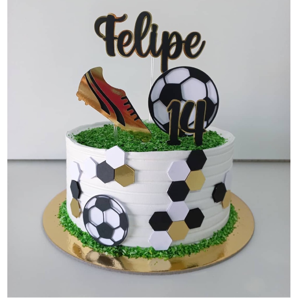 Bolo Decorado Futebol