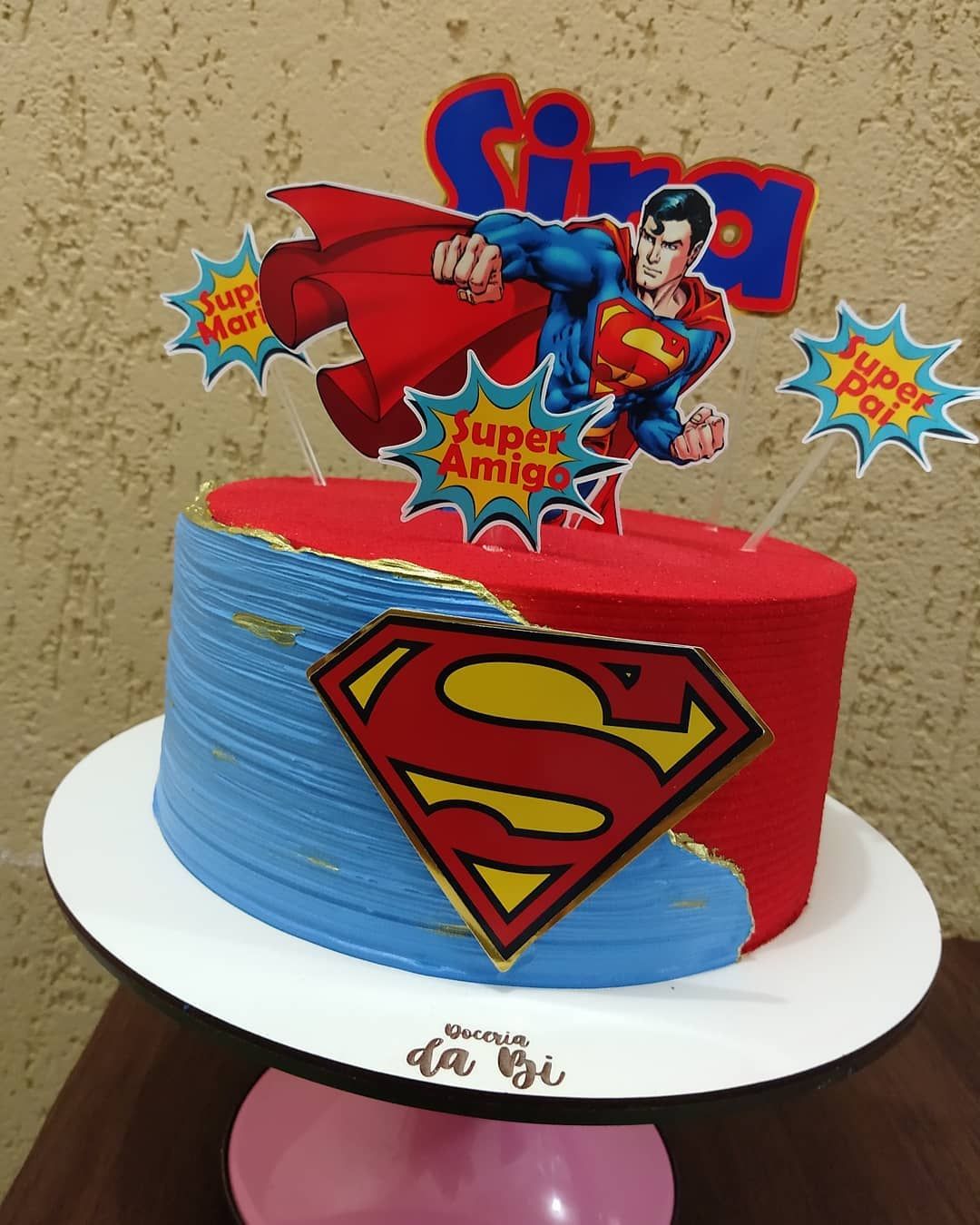 Bolo Decorado Superman