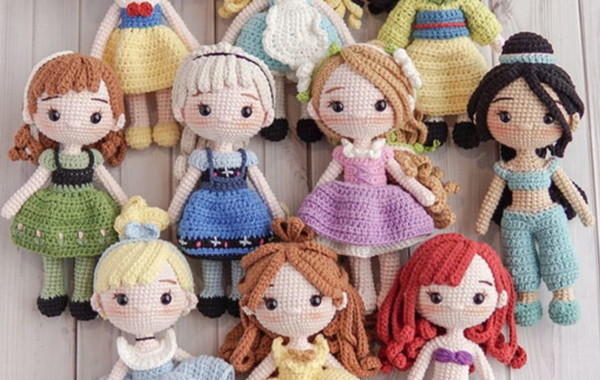 Bonecas De Amigurumi Princesas