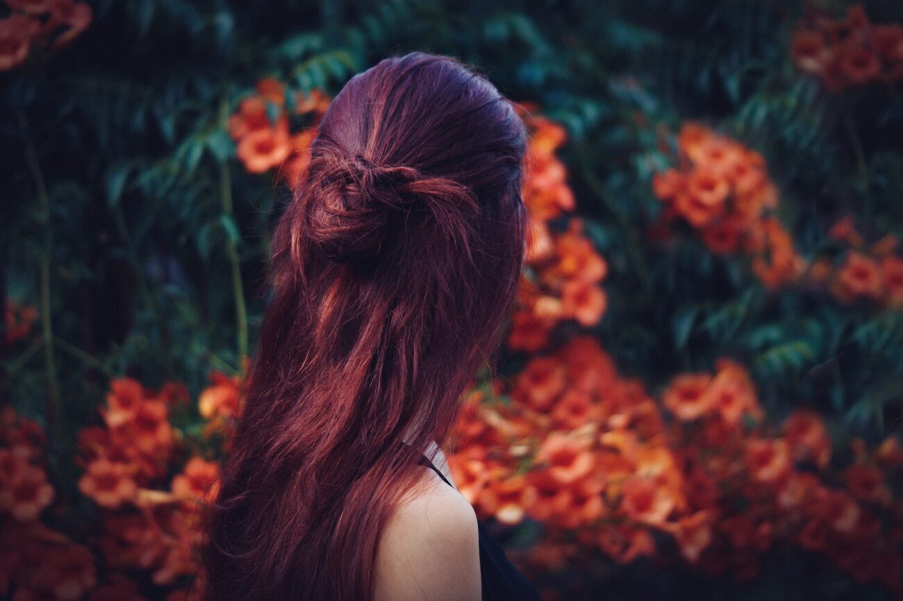 Cabelo Vermelho Escuro Borgonha Marsala