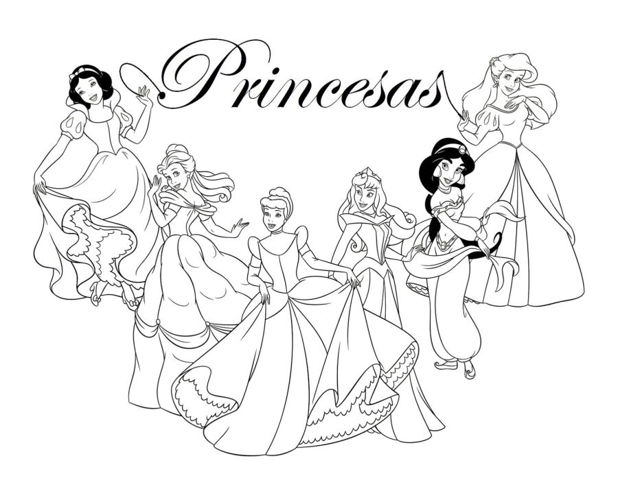 desenho-para-colorir-princesas