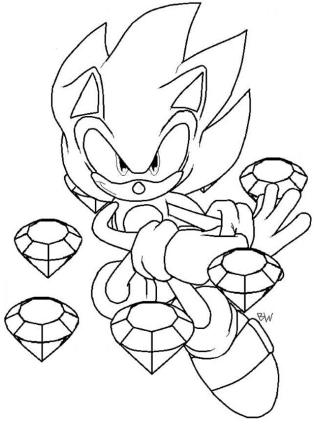 desenho-para-colorir-sonic