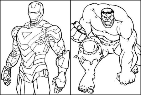 desenho-para-colorir-super-herois