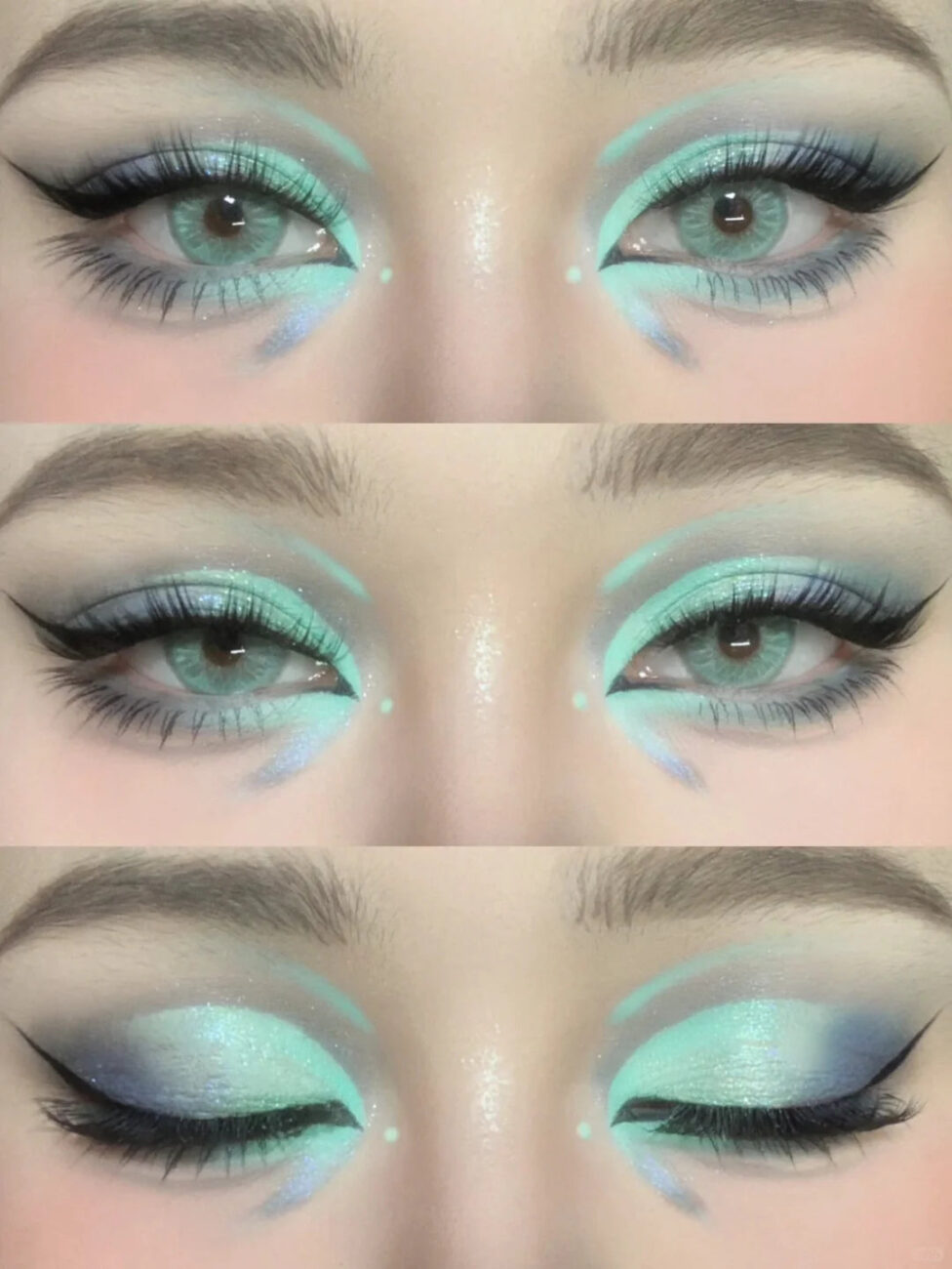 Mint Green Makeup Ideas