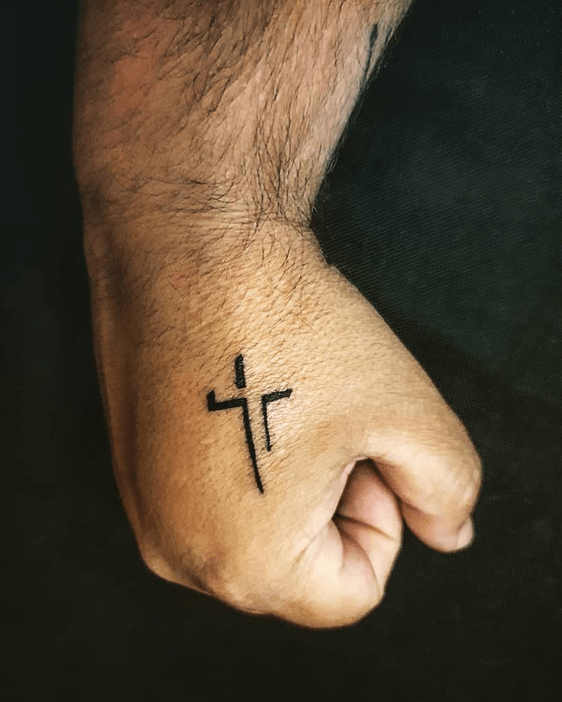 cross tattoo