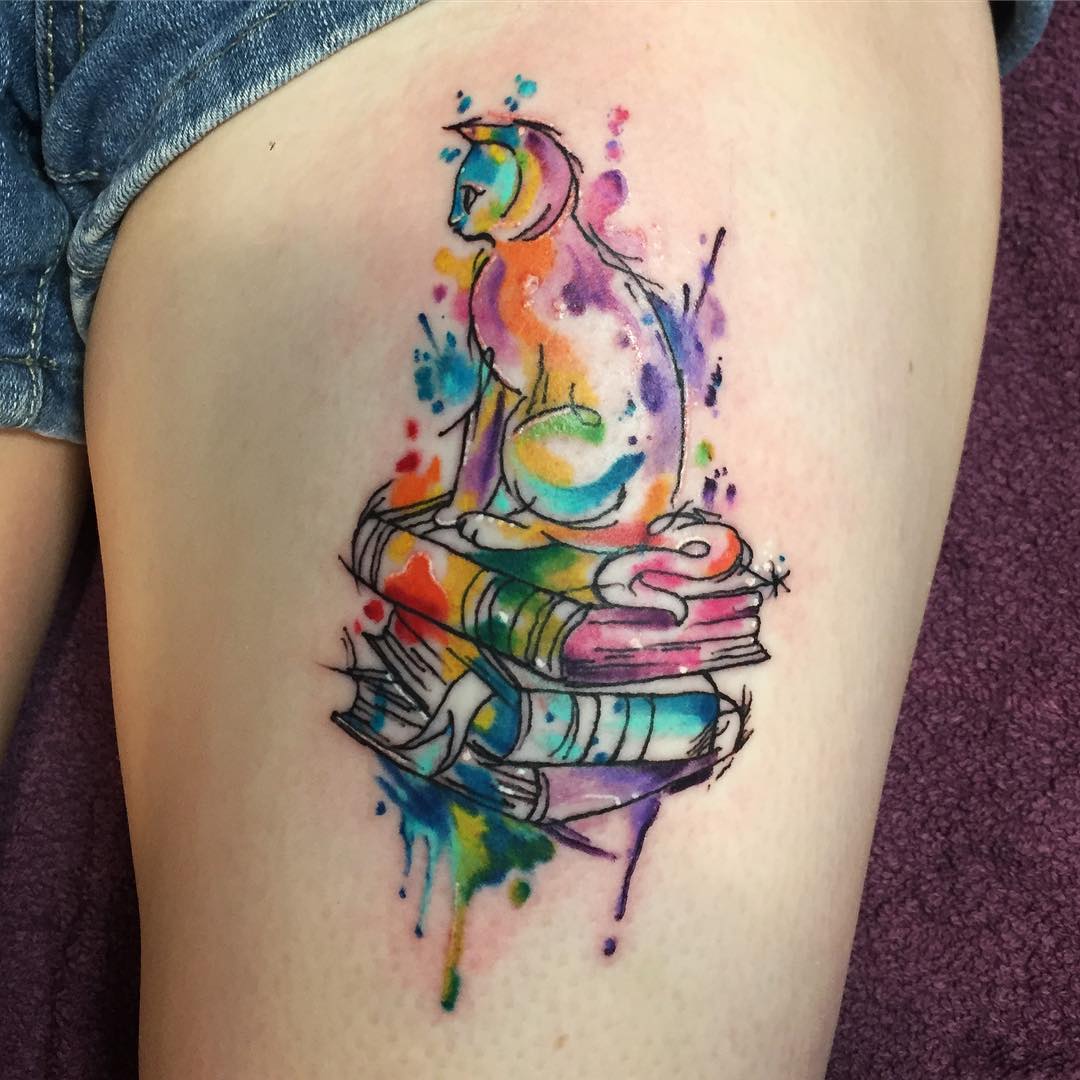 Tatuagem De Livros