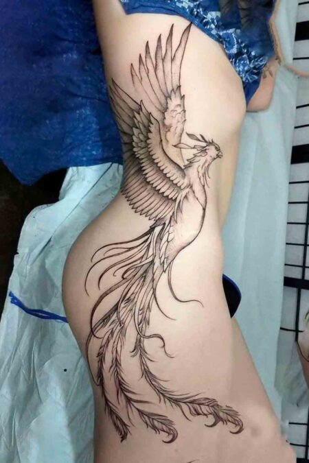 tatuagem-feminina-fenix