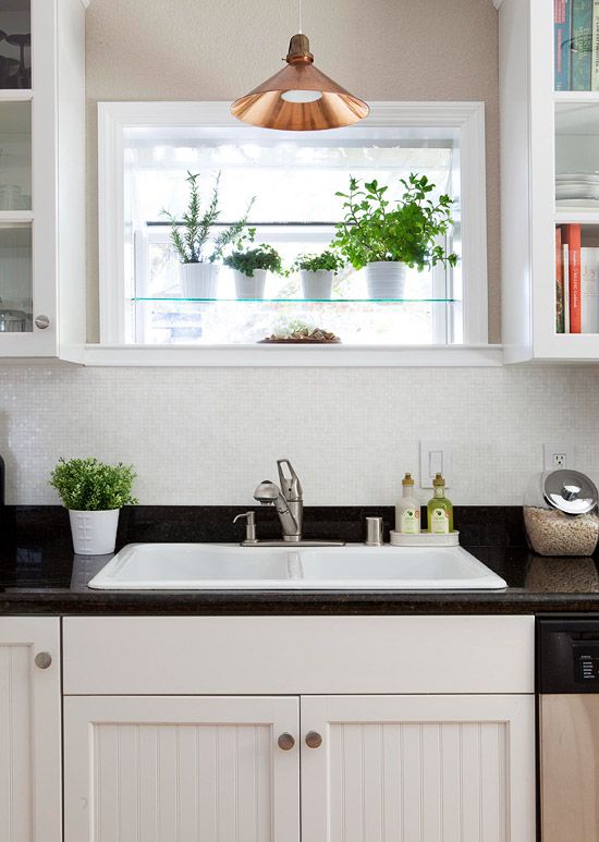 Kitchen Decoration With Window