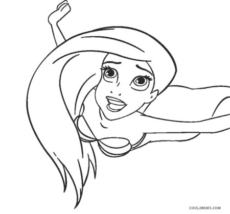 desenho-para-colorir-ariel