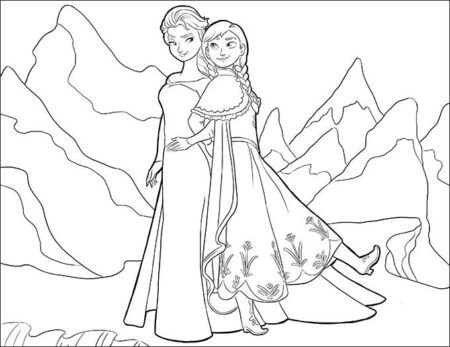 desenho-para-colorir-frozen